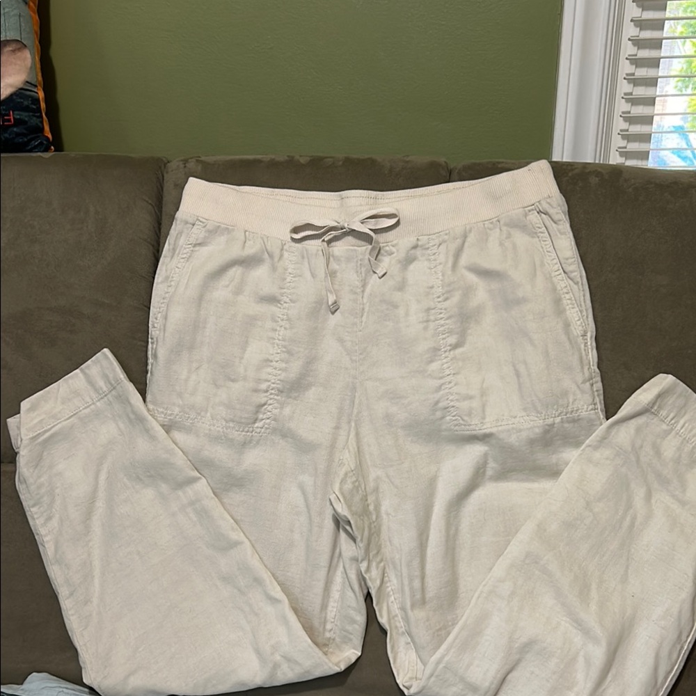 J. Jill Double Layer Cotton Pants